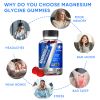 Picture of Calm Magnesium Glycinate Gummies 600mg Extra Strength, Magnesium Sleep Gummies for Adults & Kids, Additional Vitamin D, B6, Coenzyme Q10, Magnesium Gummies for Soothing Calm Good for Muscles Nerves