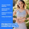 Picture of 120 Capsules Oral Probiotics, Enhanced Super Digestive Enzymes & Probiotics-Oral Gut Dual Support-8 Strains 22 Billion CFUs-Bad Breath Treatment for Adults -Probiotics for Women and Men