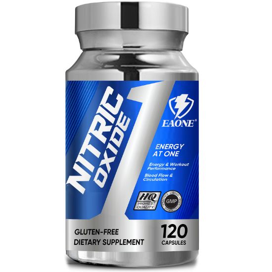 Picture of Nitric Oxide Supplement, 2255Mg 120 Capsules Nitric Oxide for Enhance Energy, Maximize Gym Gains-L Arginine-L Citrulline-Beet Root-Grape Seed Extract, Nitric Oxide Supplement for Men and Women